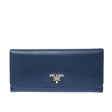 prada wallet baby blue|Prada billfold wallet.